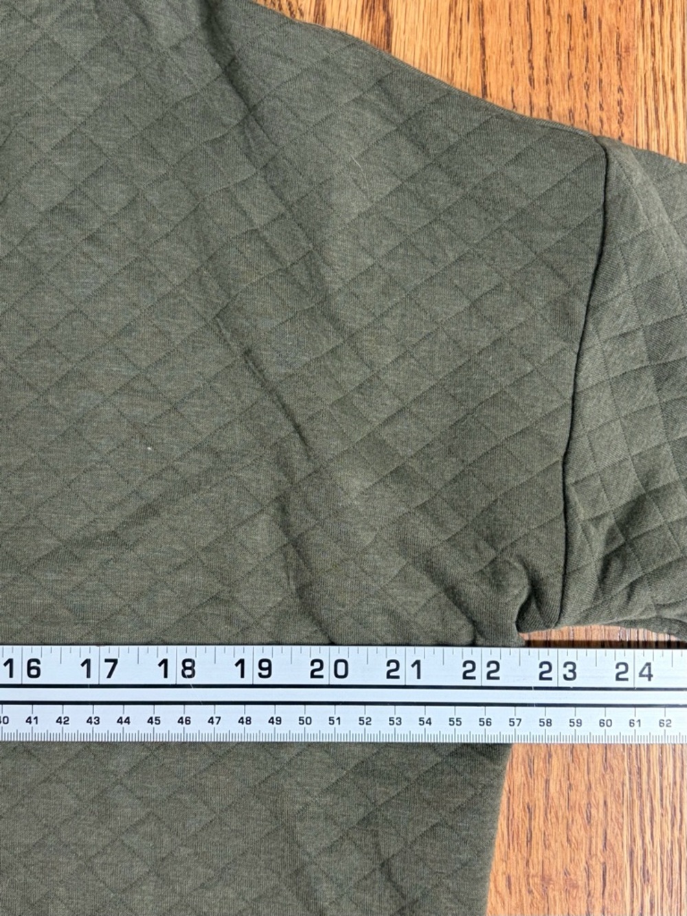 NWT Z Supply Quilted Modern V-Neck Weekender Pullover in Kelp sz Small - Picture 6 of 7